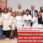 Premiaron a 41 escuelas por sus proyectos de promoción de la salud