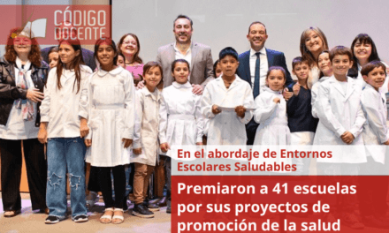 Premiaron a 41 escuelas por sus proyectos de promoción de la salud