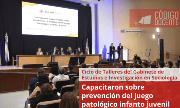 Capacitaron sobre prevención del juego patológico infanto juvenil