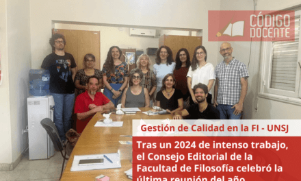 Tras un 2024 de intenso trabajo, el Consejo Editorial de la Facultad de Filosofía celebró la última reunión del año