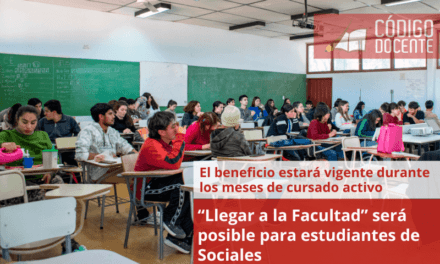 “Llegar a la Facultad” será posible para estudiantes de Sociales