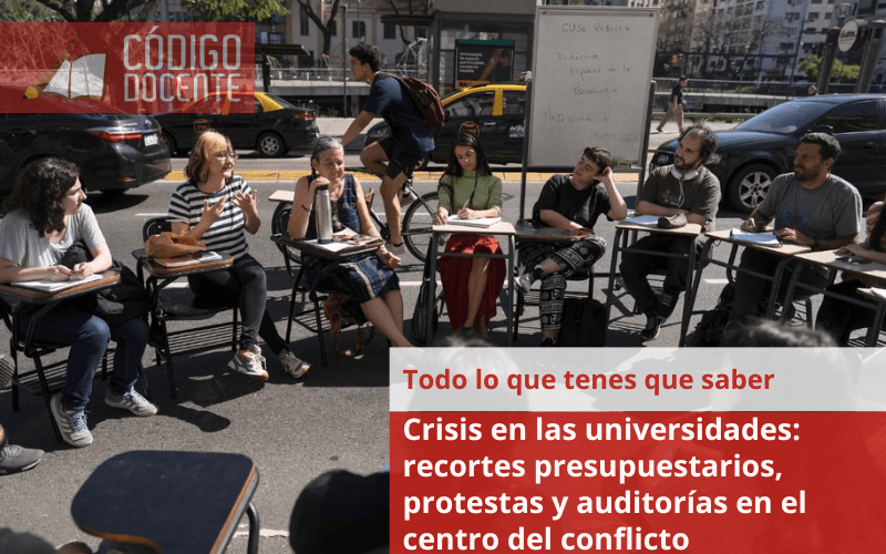 Crisis en las universidades: recortes presupuestarios, protestas y auditorías en el centro del conflicto