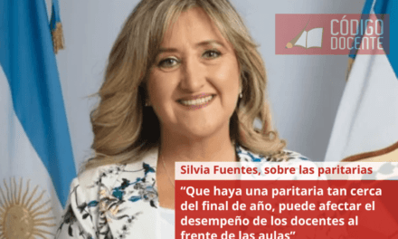 “Que haya una paritaria tan cerca del final de año, puede afectar el desempeño de los docentes al frente de las aulas”