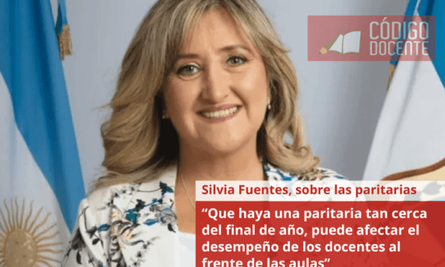 “Que haya una paritaria tan cerca del final de año, puede afectar el desempeño de los docentes al frente de las aulas”