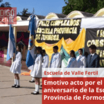 Emotivo acto por el 118º aniversario de la Escuela Provincia de Formosa