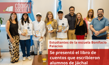 Se presentó el libro de cuentos que escribieron alumnos de Jáchal