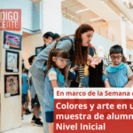 Colores y arte en una muestra de alumnos de Nivel Inicial