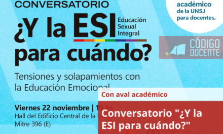 Conversatorio “¿Y la ESI para cuándo?”