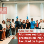 Aulas Híbridas: alumnos realizaron prácticas en INTA y la Facultad de Ingeniería