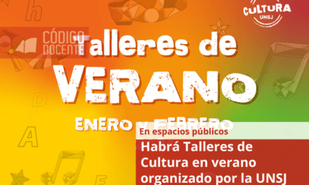 Habrá Talleres de Cultura en verano