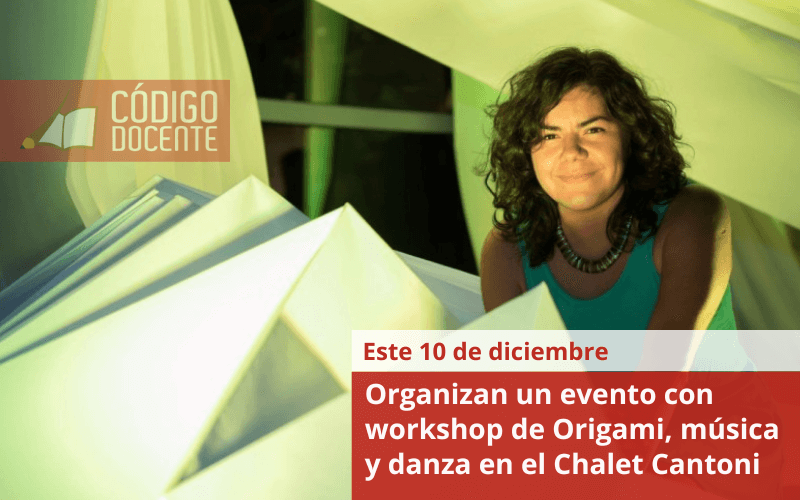 Organizan un evento con workshop de Origami, música y danza en el Chalet Cantoni