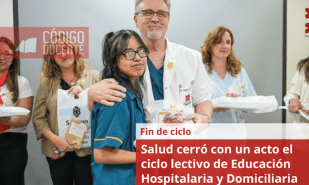 Salud cerró con un acto el ciclo lectivo de Educación Hospitalaria y Domiciliaria