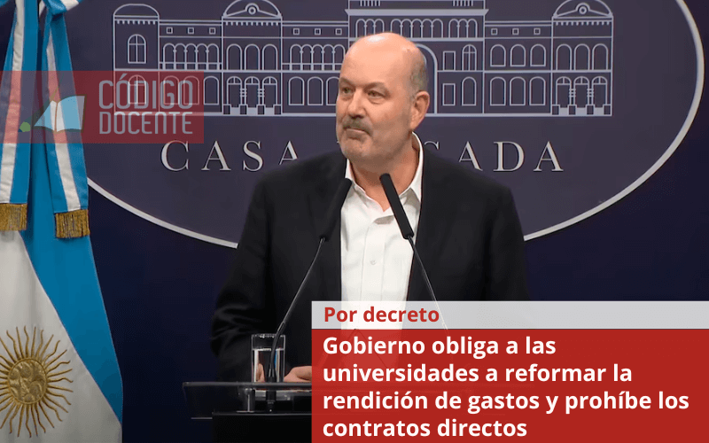 Por decreto, el Gobierno obliga a las universidades a reformar la rendición de gastos y prohíbe los contratos directos