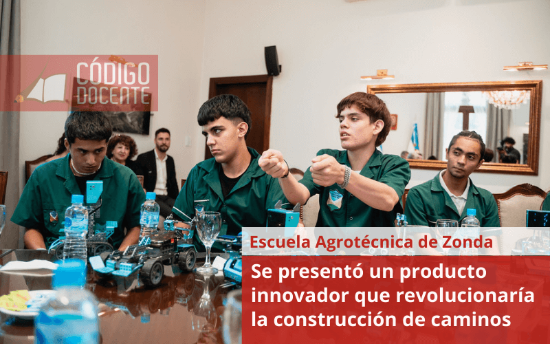 Estudiantes de Zonda crearon robots para el campo y un simulador de manejo