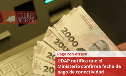 UDAP notifica que el Ministerio confirma fecha de pago de conectividad