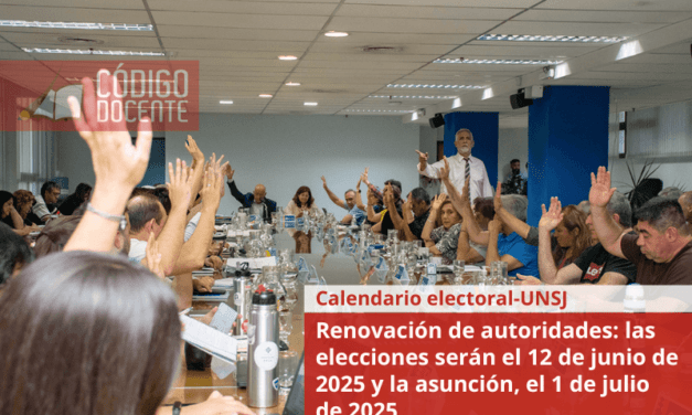 Renovación de autoridades: las elecciones serán el 12 de junio de 2025 y la asunción, el 1 de julio de 2025