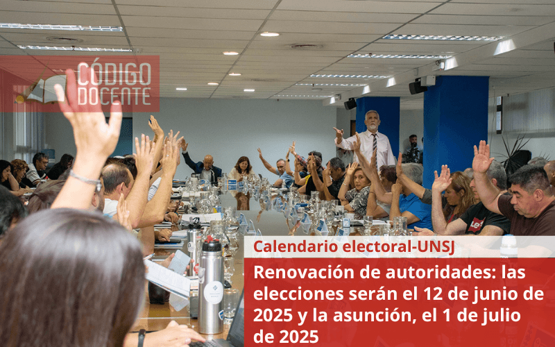 Renovación de autoridades: las elecciones serán el 12 de junio de 2025 y la asunción, el 1 de julio de 2025