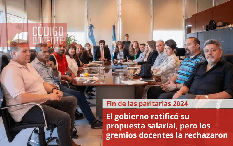 El gobierno ratificó su propuesta salarial, pero los gremios docentes la rechazaron