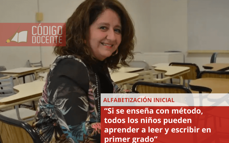 “Si se enseña con método, todos los niños pueden aprender a leer y escribir en primer grado”