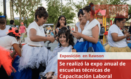 Se realizó la expo anual de escuelas técnicas de Capacitación Laboral en Rawson