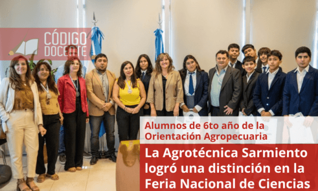 La Agrotécnica Sarmiento logró una distinción en la Feria Nacional de Ciencias
