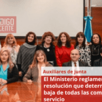 El Ministerio reglamenta la resolución que determina la baja de todas las comisiones de servicio