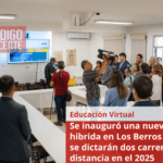 Se inauguró una nueva aula híbrida en Los Berros en la que se dictarán dos carreras a distancia en el 2025