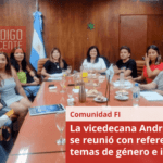 La vicedecana Andrea Diaz se reunió con referentes en temas de género e inclusión