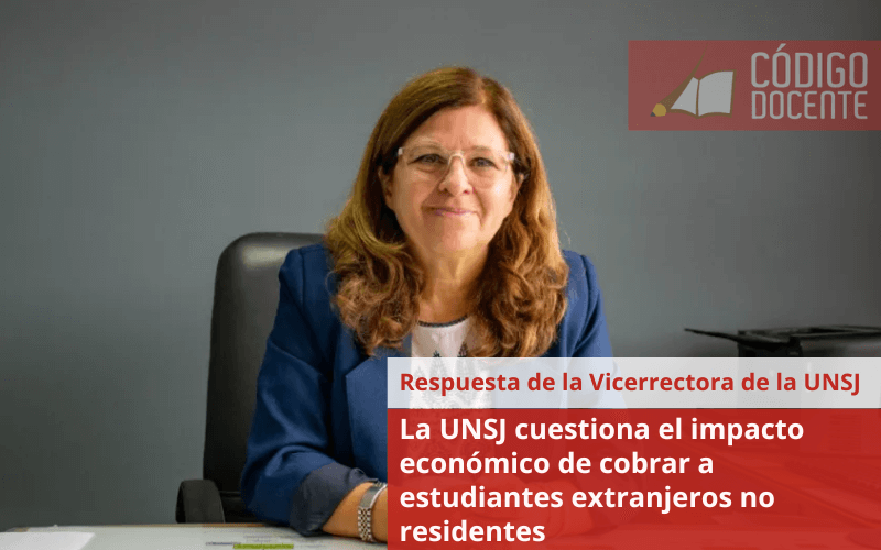 La UNSJ cuestiona el impacto económico de cobrar a estudiantes extranjeros no residentes