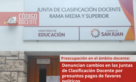 Preocupación en el ámbito docente: denuncian cambios en las Juntas de Clasificación Docente por presuntos pagos de favores políticos