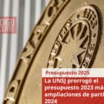 La UNSJ prorrogó el presupuesto 2023 más las ampliaciones de partidas de 2024