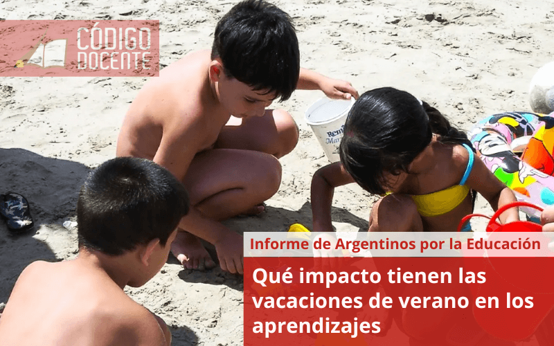 Qué impacto tienen las vacaciones de verano en los aprendizajes