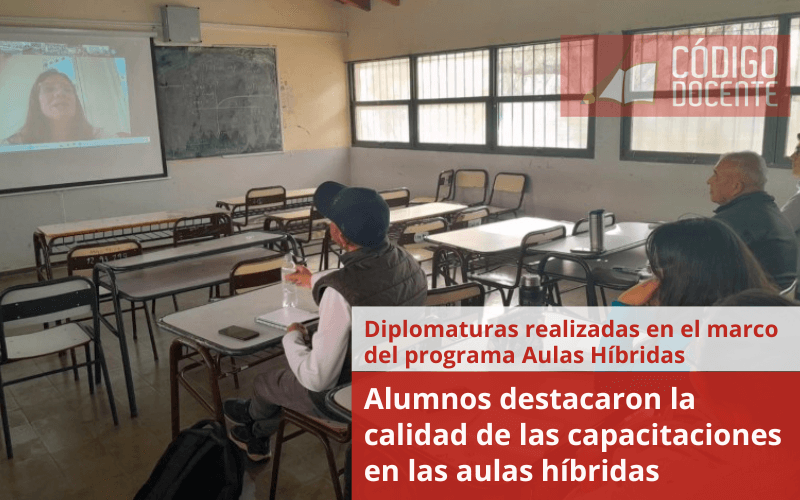 Alumnos destacaron la calidad de las capacitaciones en las aulas híbridas