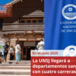 La UNSJ llegará a departamentos sanjuaninos con cuatro carreras