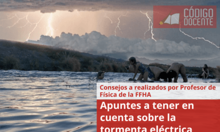 Apuntes a tener en cuenta sobre la tormenta eléctrica