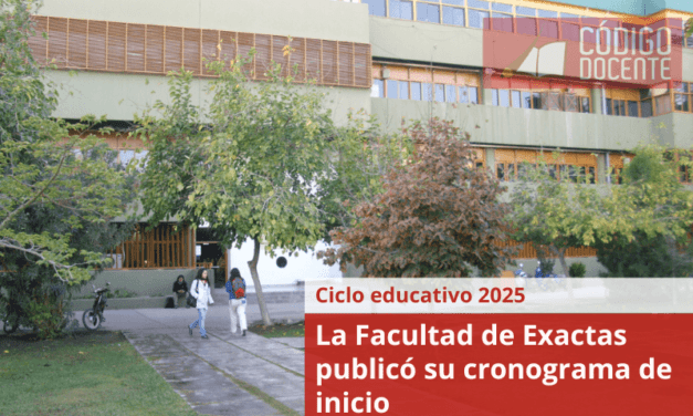 La Facultad de Exactas publicó su cronograma de inicio
