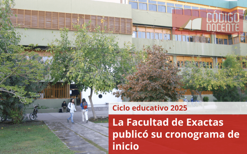 La Facultad de Exactas publicó su cronograma de inicio