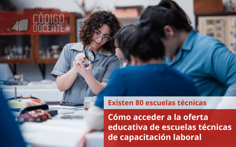 Cómo acceder a la oferta educativa de escuelas técnicas de capacitación laboral