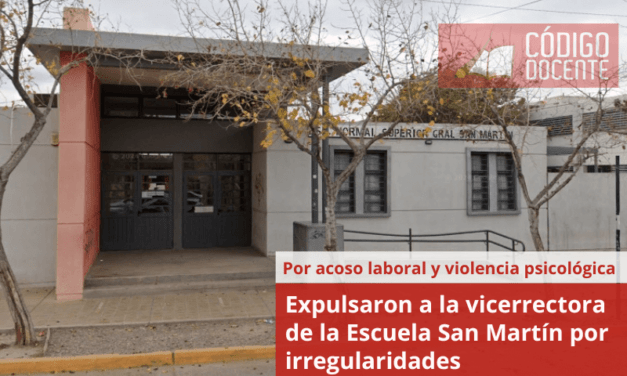 Expulsaron a la vicerrectora de la Escuela San Martín por irregularidades