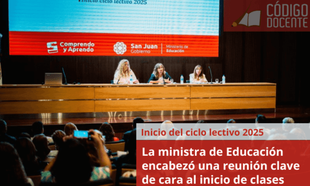 La ministra de Educación encabezó una reunión clave de cara al inicio de clases