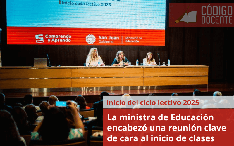 La ministra de Educación encabezó una reunión clave de cara al inicio de clases