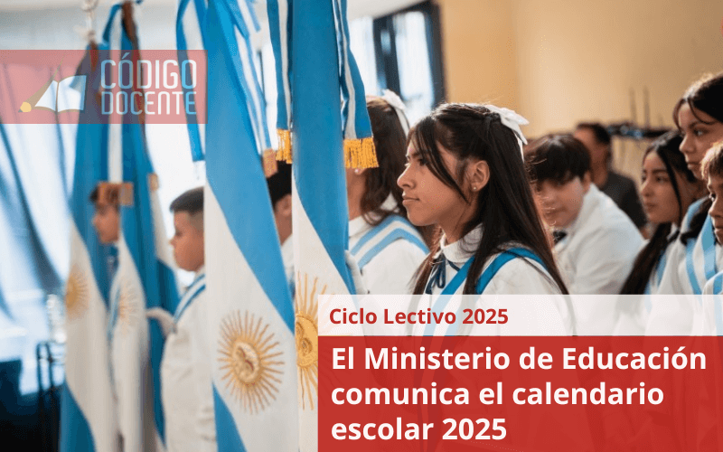 El Ministerio de Educación comunica el calendario escolar 2025