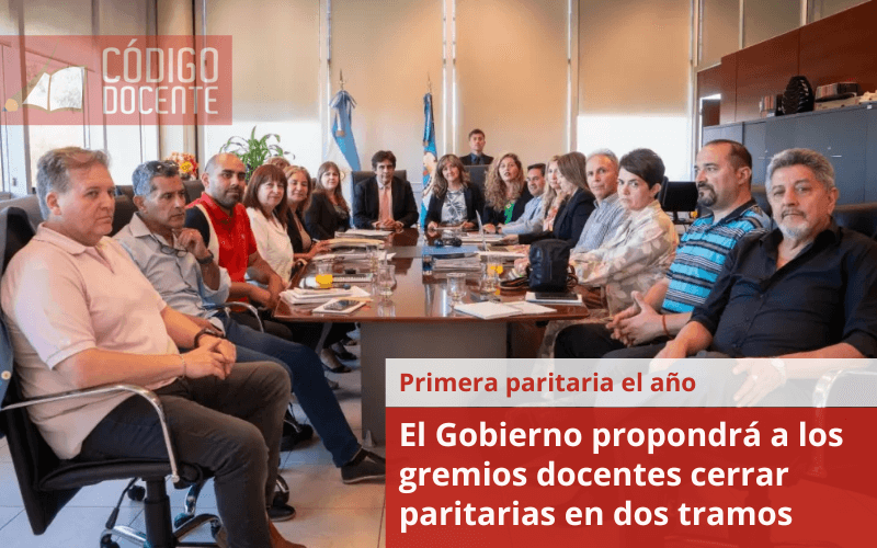 El Gobierno propondrá a los gremios docentes cerrar paritarias en dos tramos