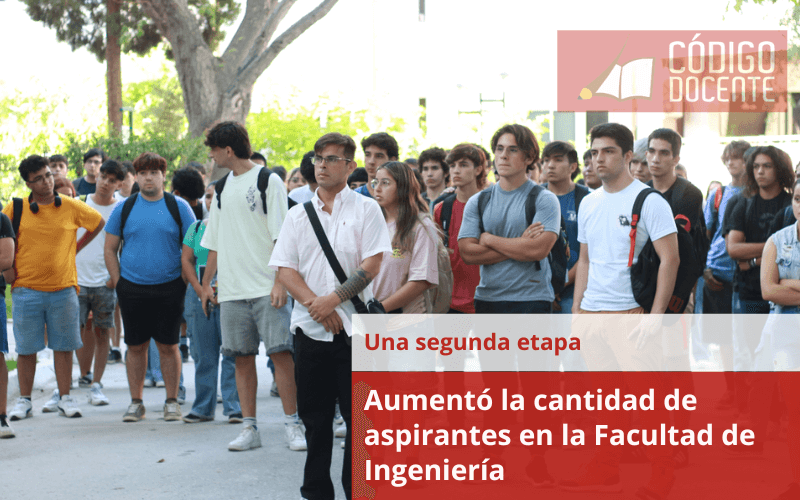 Aumentó la cantidad de aspirantes en la Facultad de Ingeniería