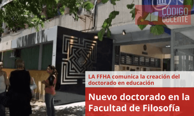 Nuevo doctorado en la Facultad de Filosofía