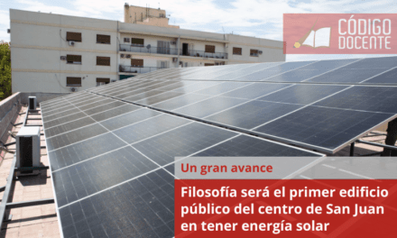 La Facultad de Filosofía será el primer edificio público del centro de San Juan en tener energía solar