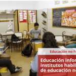 Educación informa los institutos habilitados de educación no formal