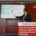 Una formación docente virtual superó las 154.000 reproducciones en YouTube