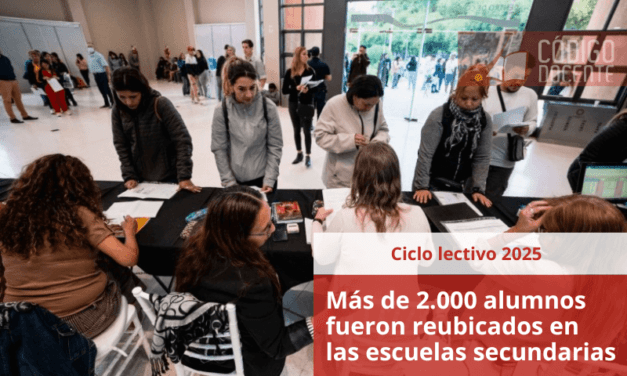 Más de 2.000 alumnos fueron reubicados en las escuelas secundarias