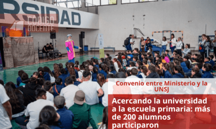 Acercando la universidad a la escuela primaria: más de 200 alumnos participaron